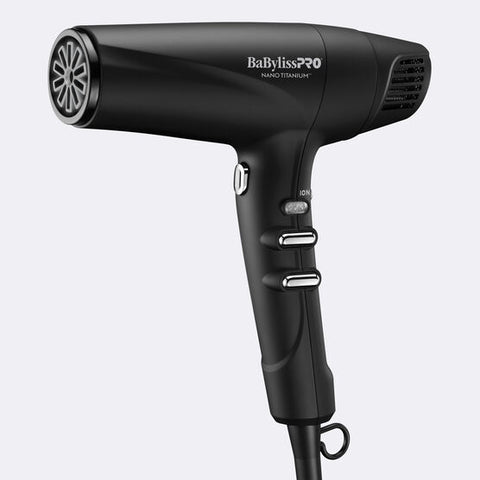 Babyliss Pro Nano Titanium séchoir noir à haute vitesse