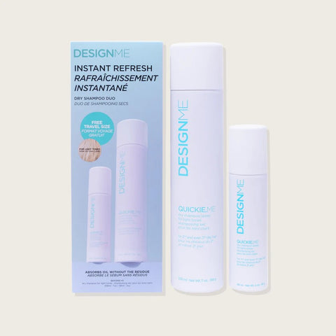DesignME Quickie.ME duo shampooing sec pour les tons clairs