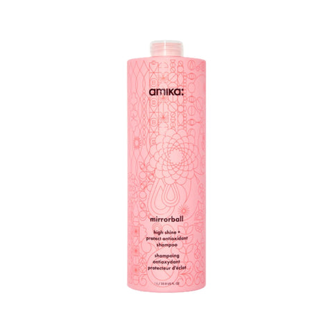 Amika Mirrorball high shine and protect antioxidant shampoo