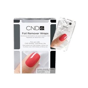 CND Foil remover wraps
