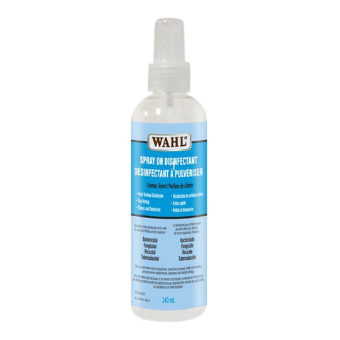 Wahl spray on disinfectant