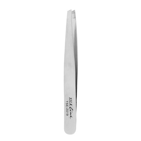 SilkLine slanted tip tweezers