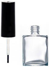 Bouteille en vitre avec pinceau