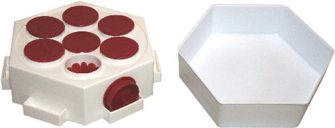 Magic Tray contenant pour dissolvant 6 trous