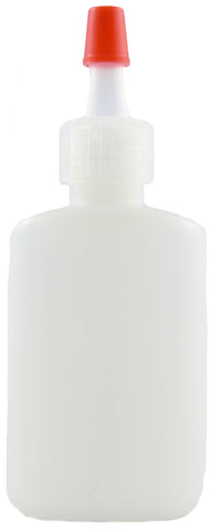 Bouteille en plastique vide avec bouchon pointu