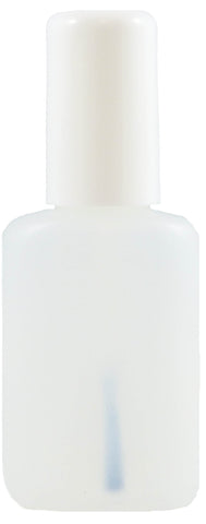 Bouteille plastique avec pinceau à résine