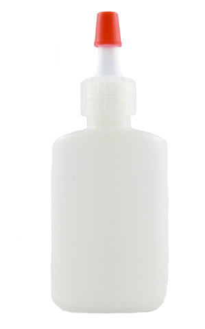 Bouteille en plastique vide avec bouchon pointu