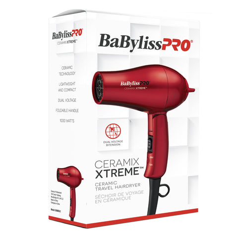 Babyliss Pro Ceramix Xtreme séchoir de voyage en céramique