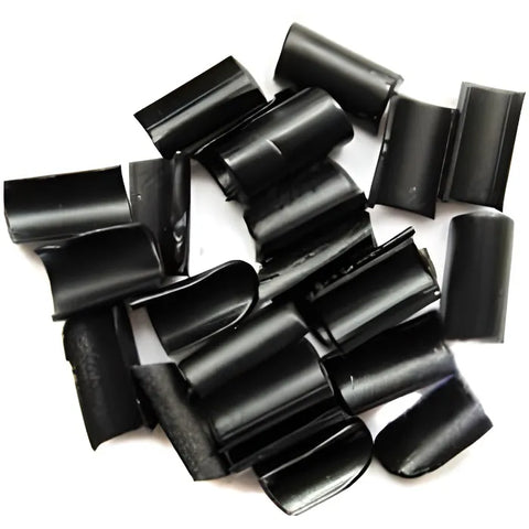 Onglets noirs de kératine