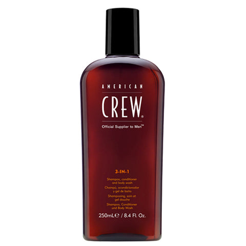 American Crew 3-in-1 shampooing, soin et gel douche