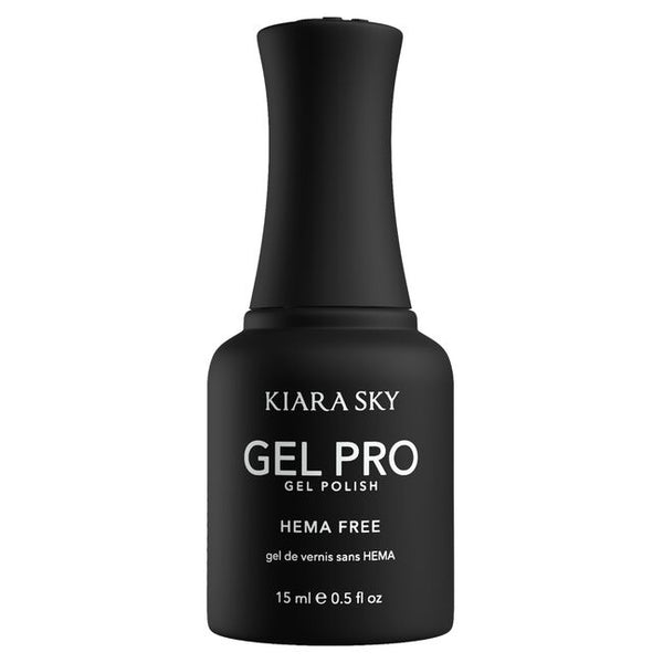 Kiara Sky Vernis Gel Pro Sans HEMA  true black