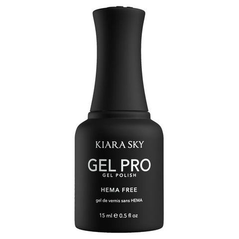 Kiara Sky Vernis Gel Pro Sans HEMA  true black
