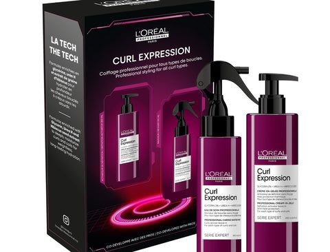 L'Oréal professional styling duo for curls