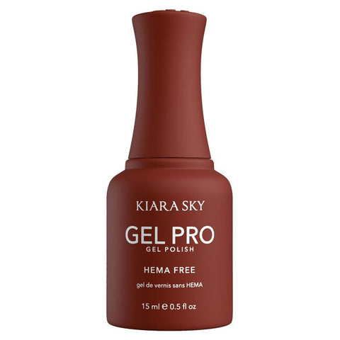 Kiara Sky Vernis Gel Pro Sans HEMA hanging by a red