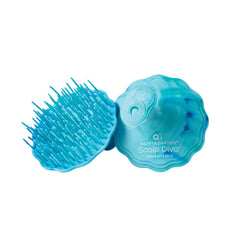 Olivia Garden Scalp Diva brosse exfoliante Bleu