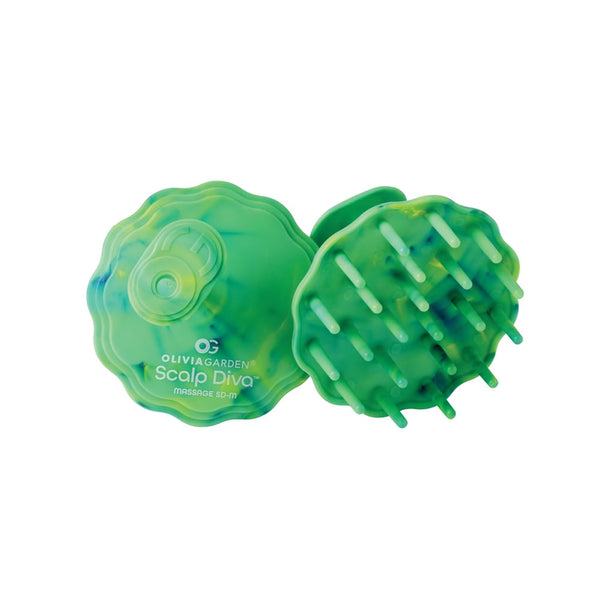 Olivia Garden Scalp Diva brosse de massage verte