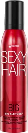 Sexy Hair Big Altitude mousse sèche-cheveux rafraîchissante