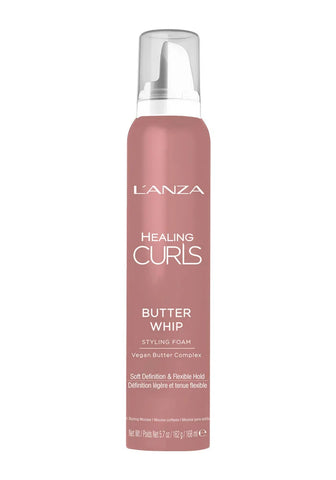 L'Anza Healing Curls Butter Whip styling foam
