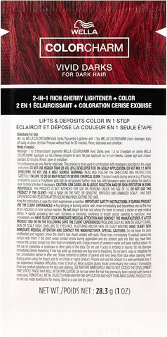 Wella Colorcharm Vivid Darks éclaircissant pigmenté cerise exquise