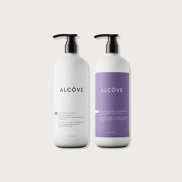 Alcôve duo hydratant litre