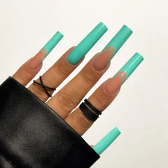 Kiara Sky Gel Art Glow Teal The Show