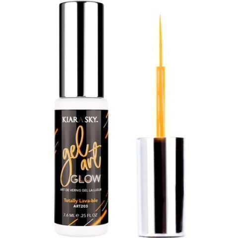 Kiara Sky Gel Art Glow Totally Lava-Ble