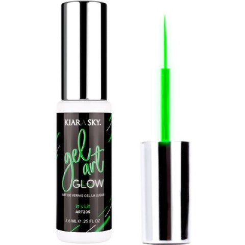 Kiara Sky Gel Art Glow It's Lit