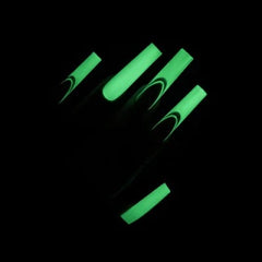 Kiara Sky Gel Art Glow Teal The Show