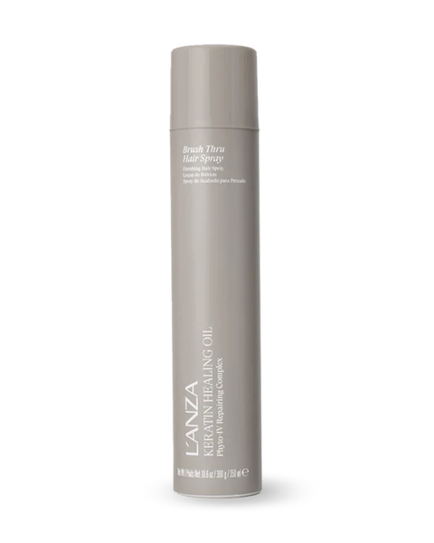 L'Anza Keratin Healing Oil Brush Thru hair spray