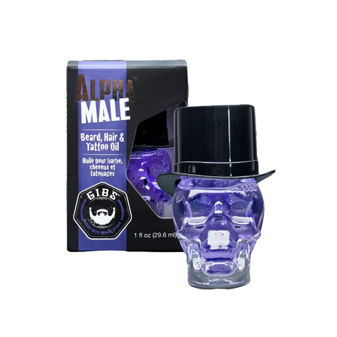 Gibs Alpha Male Tête de mort huile