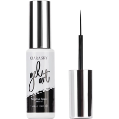 Kiara Sky Gel Art Negative Space
