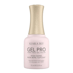 Kiara Sky Vernis Gel Pro Sans HEMA High Shine Non-Wipe Topcoat