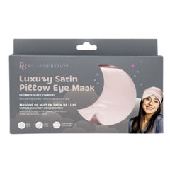 Relaxus Beauty masque de nuit en satin de luxe rose
