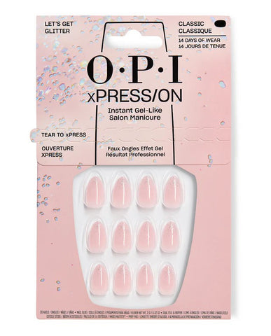 OPI Xpress/on let's get glitter
