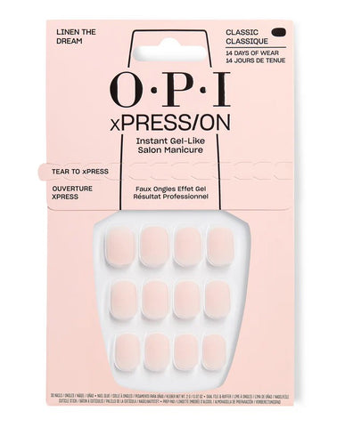 OPI Xpress/ON Linen the dream classique