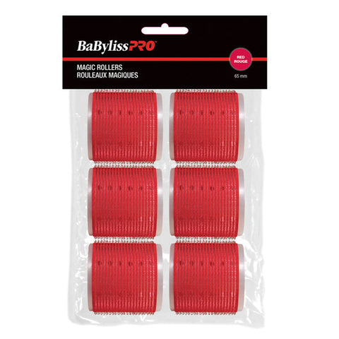 Babyliss Pro red magic rollers 65 mm