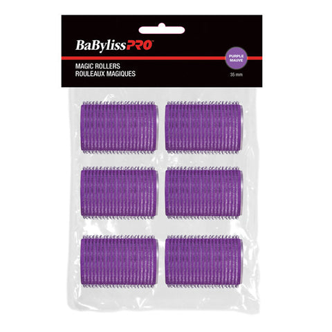 Babyliss Pro purple magic rollers 35 mm