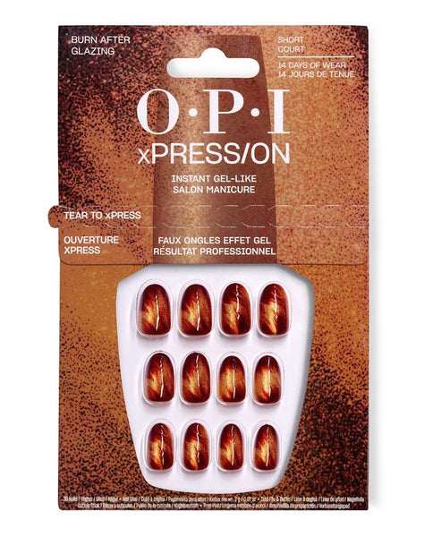 Opi Xpress/On burn after glazing