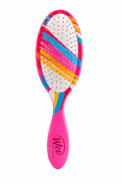 Wet Brush Pro Detangler Retro Swirl Pink