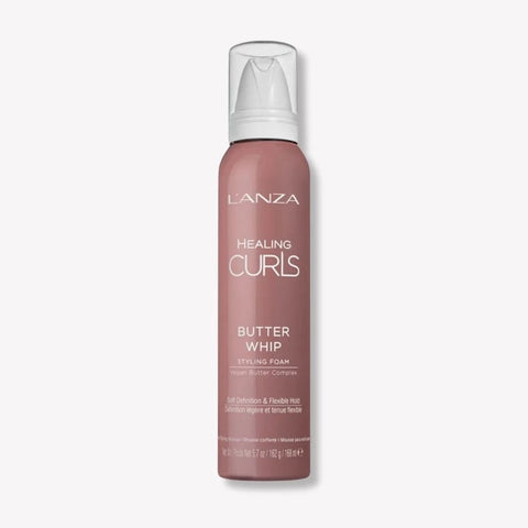 L'Anza Healing Curls Butter Whip styling foam