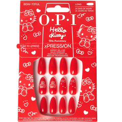 OPI Xpress/ON Hello Kitty Bow-Tiful long