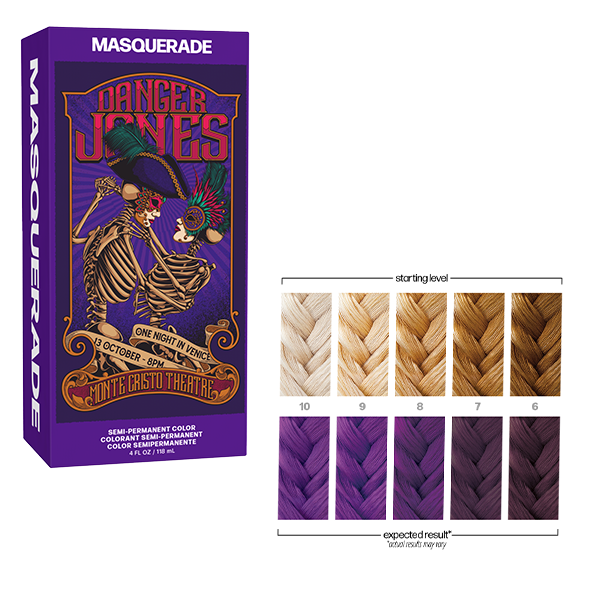 Danger Jones Masquerade Lila