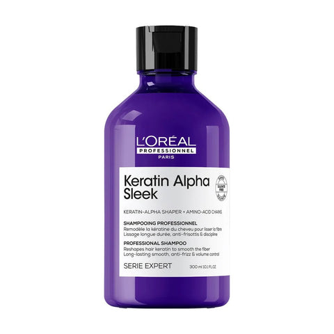 L'Oréal Keratin Alpha Sleek shampooing professionnel