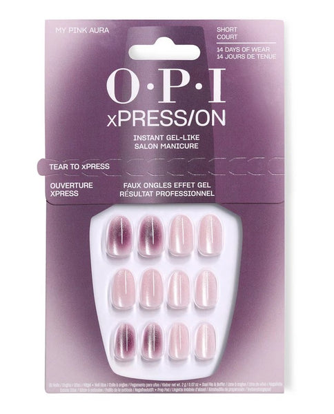 OPI Xpress/On me pink aura