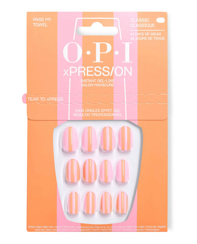 OPI Xpress/on pass my towel classique