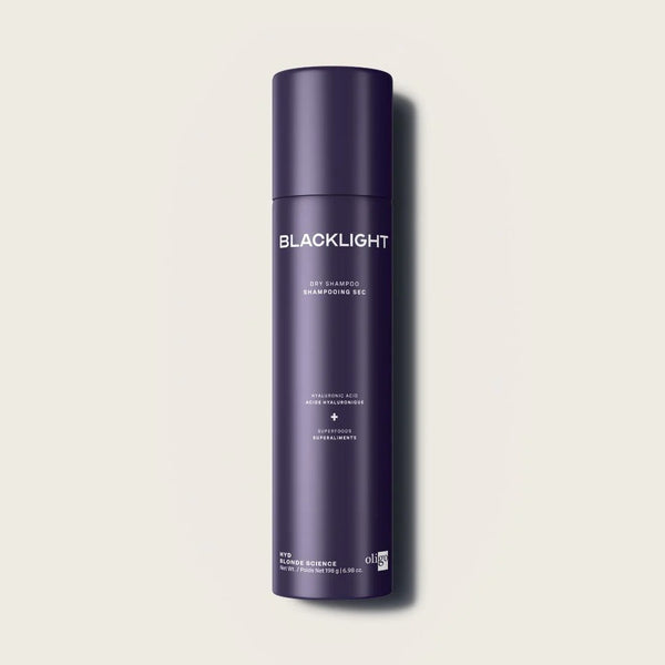 Blacklight dry shampoo