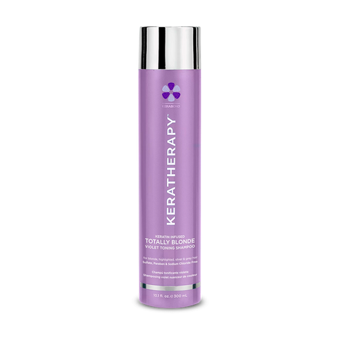 Keratherapy Keratin Infused Totally Blonde shampooing violet