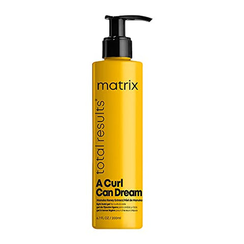 Matrix Total Results A Curl Can Dream gel à tenue légère pour cheveux crépus