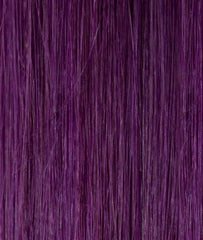 Kathleen Weft hair extensions 18 inches color : NEW PURPLE