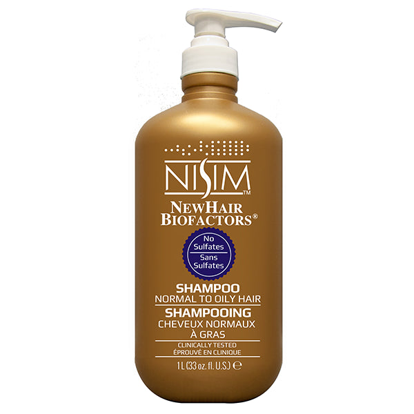 Nisim NewHair Biofactors shampooing cheveux normaux à gras